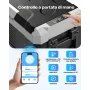 VEVOR Frigorifero Portatile da Auto con Compressore Capienza 45 Litri, Contenitore Refrigerante Doppia Zona Temperatura tra -20 a 20 °C Controllo APP, Mini Frigo per Auto Caravan da Campeggio Pesca