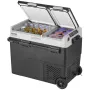 VEVOR Frigorifero Portatile per Auto, Frigorifero 12 V, Congelatore Portatile a Due Zona da 58 L , Temperatura Regolabile - 20 ~ 20 ℃, Refrigeratore a Compressore per Casa, Esterno, Camper, Auto