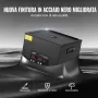 VEVOR Pulitore ad Ultrasuoni da 15 L, Macchina per la Pulizia ad Ultrasuoni Digitale da 360 W con Modalità Delicata, Pulitore ad Ultrasuoni Industriale da 40 kHz con Riscaldatore e Timer