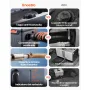 VEVOR Riscaldatore Diesel 8 kW DC 12 V/24 V, Riscaldatore di Parcheggio ad Aria Diesel per Auto, Portatile, Controllo Tramite APP Bluetooth, Telecomando Display LCD, Serbatoio da 5L
