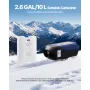 VEVOR Riscaldatore Diesel, 12-24V 5-8KW Riscaldatore d'Aria Diesel Portatile con Telecomando e Schermo LCD, Riscaldamento Rapido e Silenzioso, Serbatoio Carburante Grande da 10 L