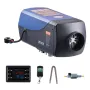 VEVOR Riscaldatore Diesel, 12-24V 5-8KW Riscaldatore d'Aria Diesel Portatile con Telecomando e Schermo LCD, Riscaldamento Rapido e Silenzioso, Serbatoio Carburante Grande da 10 L