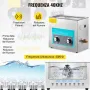 VEVOR 6.5L Pulitore Ultrasuoni Digitale Ultrasuoni Dispositivo in Acciaio Inox 304 con Riscaldatore Timer Macchina di Pulizia Uso Commerciale Domestico Personale