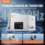 VEVOR Pulitore ad Ultrasuoni 15L Dispositivo per Pulizia Ultrasuoni Macchina per Pulizia ad Ultrasuoni da 360W con Timer Riscaldatore, Pulitore Digitale da 40 kHz con Cestello per Parti Gioielli