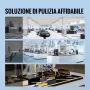 VEVOR Pulitore a Ultrasuoni Display Digitale in Acciaio Inox Capienza 30 Litri con Riscaldamento Tempo Temperatura Regolabile, Macchina Pulitrice a Ultrasuoni per Gioielli Occhiali Orologi Laboratorio