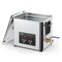 VEVOR Pulitore a Ultrasuoni da 10 L, Macchina Professionale per la Pulizia a Ultrasuoni, con Cestello di Pulizia e Schermo Digitale, in Acciaio Inox da 180 W e 40 kHz per Orologi, Rasoi, Gioielli