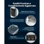 VEVOR Pulitore a Ultrasuoni da 6 L, Macchina Professionale per la Pulizia a Ultrasuoni, con Cestello di Pulizia e Schermo Digitale, in Acciaio Inox da 120 W e 40 kHz per Orologi, Rasoi, Gioielli