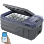 VEVOR Frigorifero per Auto, Congelatore Portatile Zona Singola 15 L 12 Volt, Gamma Regolabile da -20 ~ 20 ℃, Dispositivo di Raffreddamento a Compressore 12/24 V CC e 100-240 V CA per Campeggio Camper