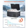 VEVOR Frigorifero da Auto da 12V, Frigo Portatile 40 Litri Portatile per Campeggio Temperatura Regolabile da -20℃ a 20℃ 12/24V CC 100-240V CA, Frigorifero a Compressore da Esterno, Picnic, Camper