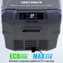 VEVOR Frigorifero per Auto, Congelatore Portatile Doppia Zona 32 L, 12 Volt, Gamma Regolabile da -20 ~ 20 ℃, Dispositivo di Raffreddamento a Compressore 12/24 V CC e 100-240 V CA per Campeggio Camper