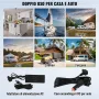 VEVOR Frigorifero per Auto, Congelatore Portatile Doppia Zona 32 L, 12 Volt, Gamma Regolabile da -20 ~ 20 ℃, Dispositivo di Raffreddamento a Compressore 12/24 V CC e 100-240 V CA per Campeggio Camper