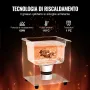 VEVOR Pulitore ad Ultrasuoni 2L con Timer Riscaldante Cestello, Macchina Digitale a Cavitazione Sonica, Pulitrice Ultrasuoni 60 W per Strumenti di Orologi, Occhiali, Monete, Utensili Metallici