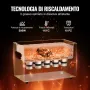 VEVOR Pulitore ad Ultrasuoni 30L con Timer Riscaldante Cestello, Macchina Digitale a Cavitazione Sonica, Pulitrice Ultrasuoni 600 W per Strumenti di Orologi, Occhiali, Monete, Utensili Metallici