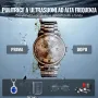 VEVOR Pulitore ad Ultrasuoni 3L con Timer Riscaldante Cestello, Macchina Digitale a Cavitazione Sonica, Pulitrice Ultrasuoni 120 W per Strumenti di Orologi, Occhiali, Monete, Utensili Metallici