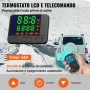 VEVOR Riscaldatore ad Aria Diesel 12V 2KW Riscaldatore Diesel da Parcheggio a Carburante con Silenziatore Serbatoio da 10 Litri, Interruttore LCD per Auto, Autobus, Camper, Camion