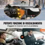 VEVOR Riscaldatore d'Aria Diesel da Parcheggio 12V 5-8KW con Telecomando LCD, Riscaldatore di Parcheggio Diesel a Carburante per Veicoli Camper Barca Camion Roulotte Autobus