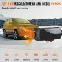 VEVOR Riscaldatore ad Aria Diesel da Parcheggio Riscaldatore per Auto 12V 5-8KW a Carburante con Interruttore LCD con Telecomando e Kit di Accessori per Camion Roulotte Camper Autobus