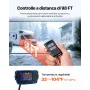 VEVOR Riscaldatore d'Aria di Parcheggio Diesel, 8 kW DC12-24 V, Riscaldamento Rapido con Telecomando e Interruttore LCD Blu, Silenzioso, Funzione di Preriscaldamento per Camper, Camion