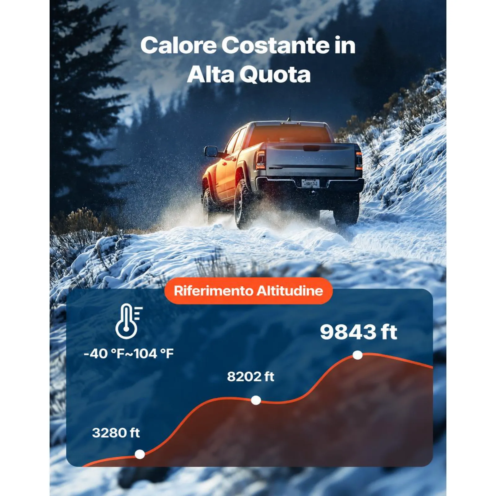 VEVOR Riscaldatore d'Aria Diesel, 12-24V 5-8KW, Riscaldamento Rapido con Telecomando e Interruttore LCD Nero, Silenzioso, Annuncio Vocale, Funzione di Preriscaldamento per Camper, Camion