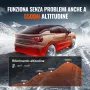 VEVOR Riscaldatore d'Aria Diesel per Auto Camper Camion RV 12V 2KW Temperatura Regolabile 8℃-36℃ Controllo Bluetooth, Riscaldatore da Parcheggio per Auto Consumo di Carburante 0,12-0,26L/h BTU 10-15m²