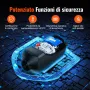 VEVOR Riscaldatore d'Aria Diesel per Auto Camper Camion RV 12V 2KW Temperatura Regolabile 8℃-36℃ Controllo Bluetooth, Riscaldatore da Parcheggio per Auto Consumo di Carburante 0,12-0,26L/h BTU 10-15m²