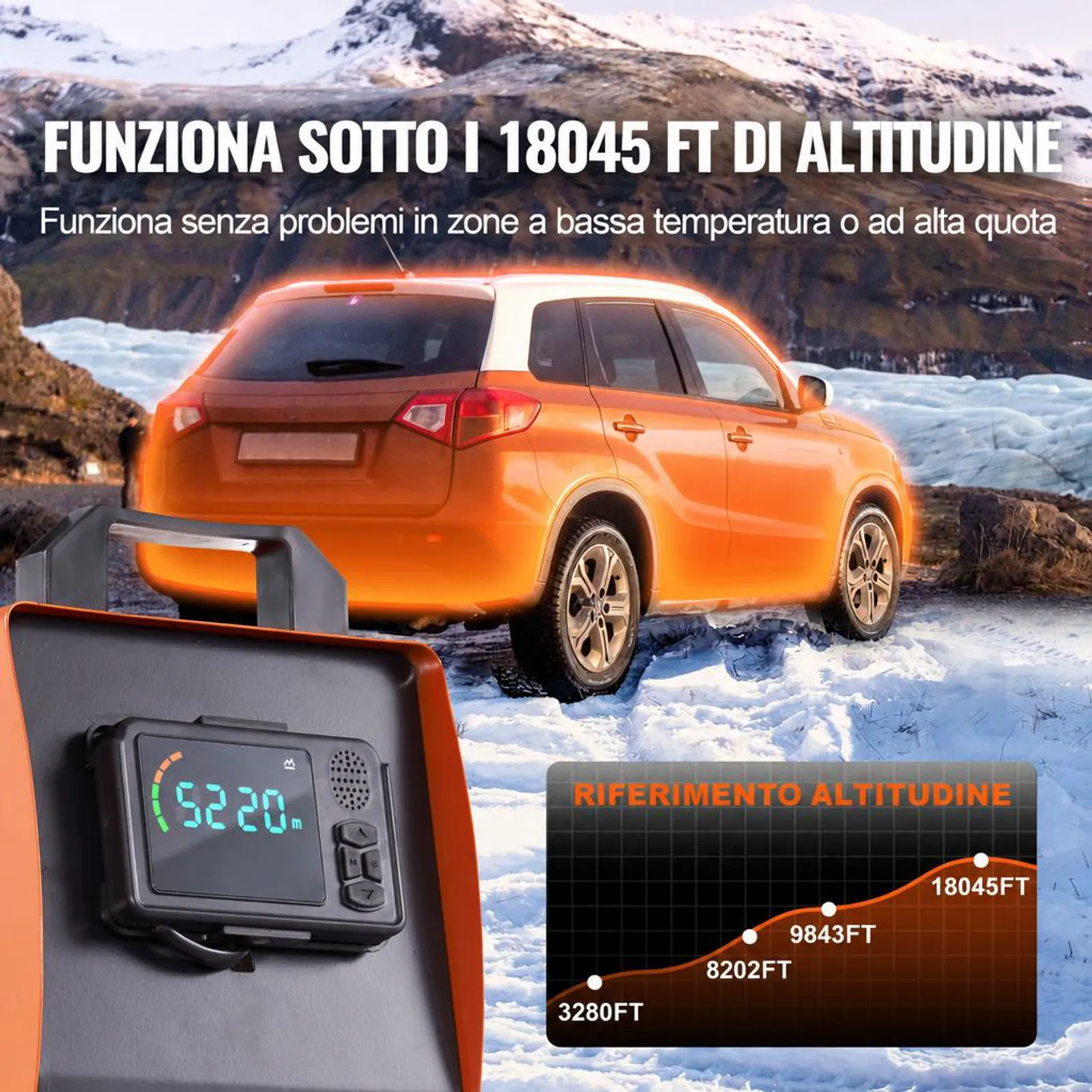 VEVOR Riscaldatore d'Aria Diesel All-in-One per Auto Camper Camion RV 12V 5-8KW Temperatura Regolabile 8℃-36℃ Controllo Bluetooth, Riscaldatore da Parcheggio per Auto Consumo di Carburante 0,16-0,62L/h