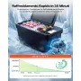 VEVOR Frigorifero a Compressore per Auto, Frigorifero 35L Compatibile per Tesla Model Y Congelatore Portatile Controllo APP 12V/24V DC, da -22℃ a 10℃, Frigo Elettrico Congelatore per Campeggio