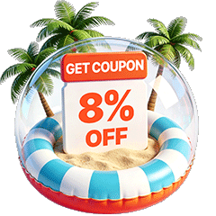 summer sale float