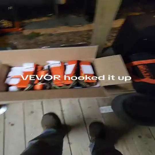 VEVOR Ratchet Straps Tie Down Demo Video – Step by Step Guidance with Heavy-Duty Load Capacity for Secure Transport