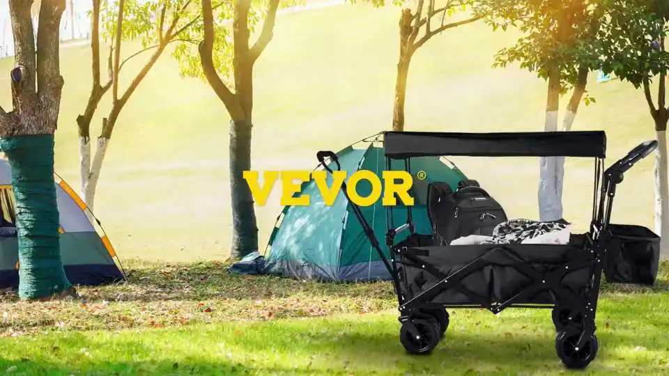 Carros plegables VEVOR para las necesidades diarias: vea la demostración y descubra cómo estos carros ofrecen un transporte sin esfuerzo.