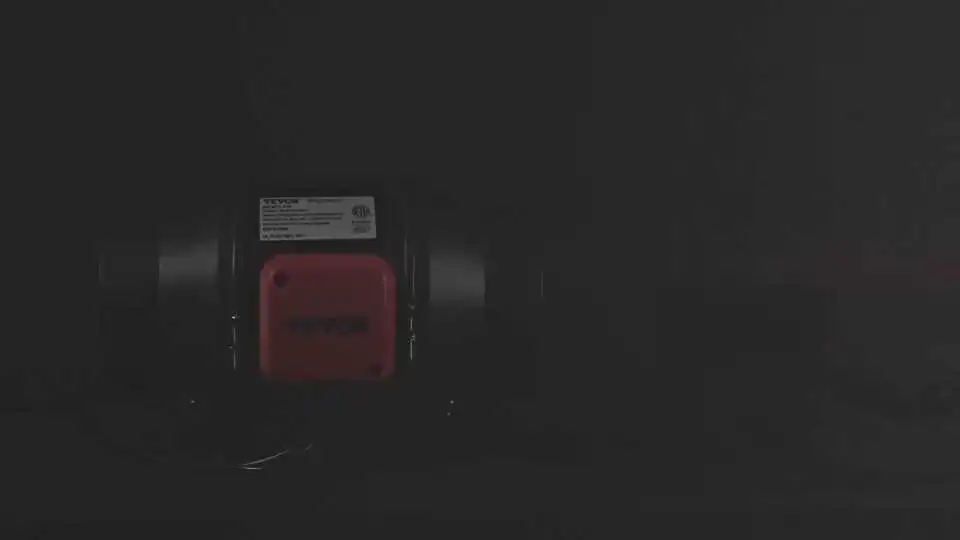 VEVOR Inline Booster Duct Fan Video Demonstration - Featuring Highly Efficient AC Motor, Control Knobs For Adjusting Speeds Perfect For Kitchens, Glow Tents, Indoors, Homes, and Workplaces
