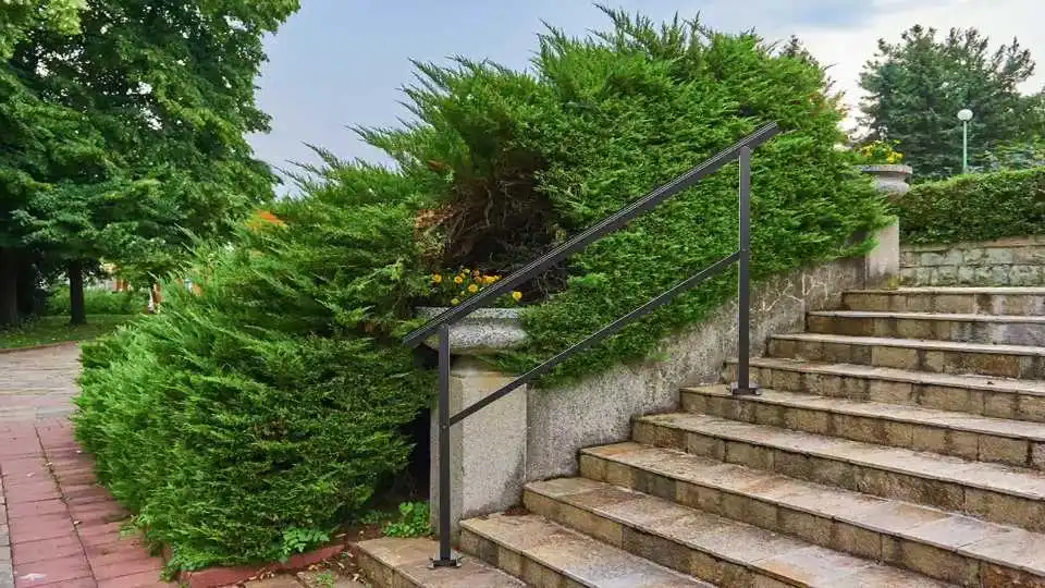 VEVOR Outdoor Handrails for Concrete Steps Video: Safe & Stylish Stair Railing Guide