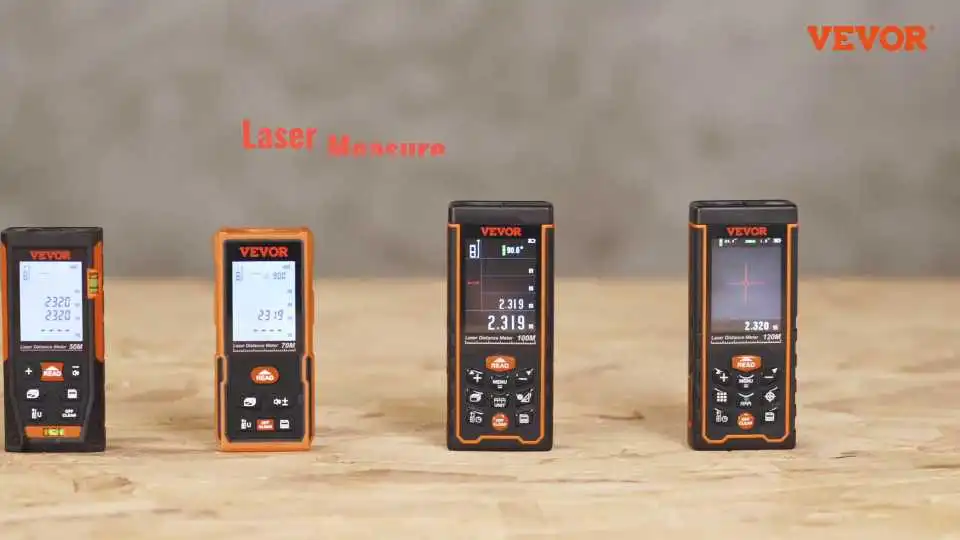 VEVOR Laser Distance Measuring Tool Video Demo with 400 ft Range and Smart Functions: Complete Overview