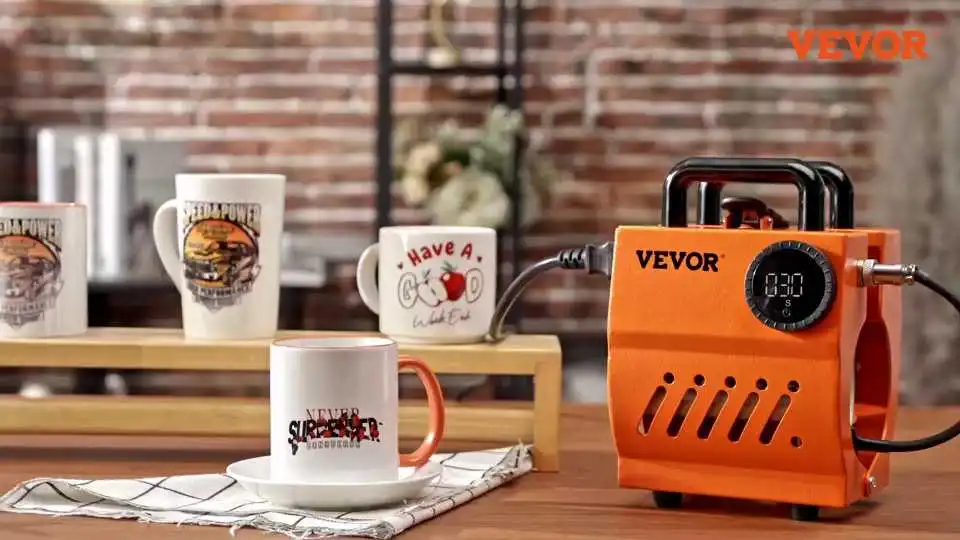 Máquina de termoprensado VEVOR para tazas: Características, ventajas y guía paso a paso