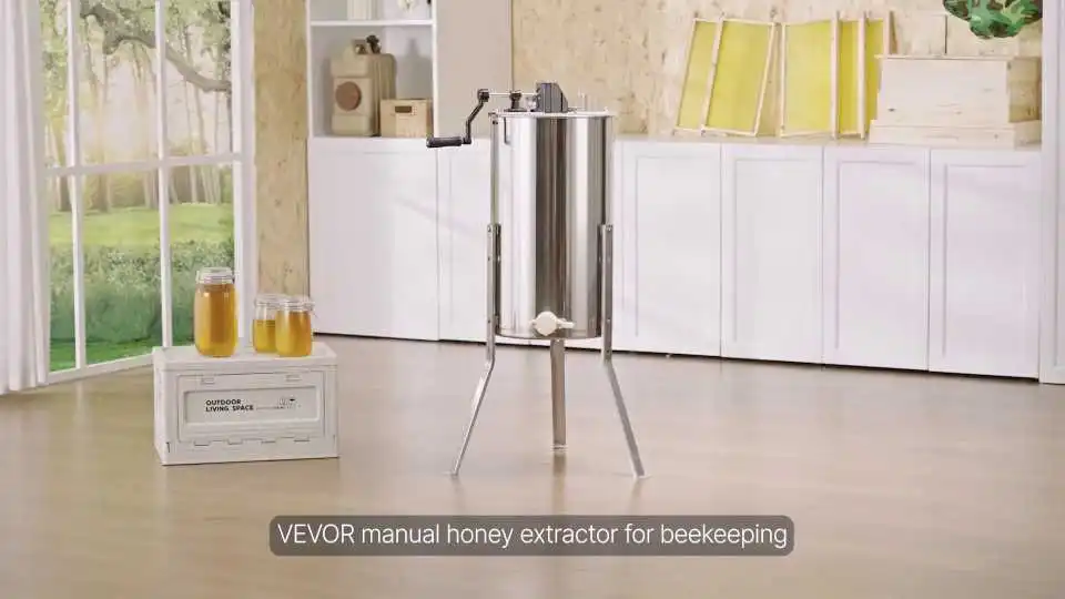 VEVOR Manual Honey Extractor Step-by-Step Guide, Usage & Key Features