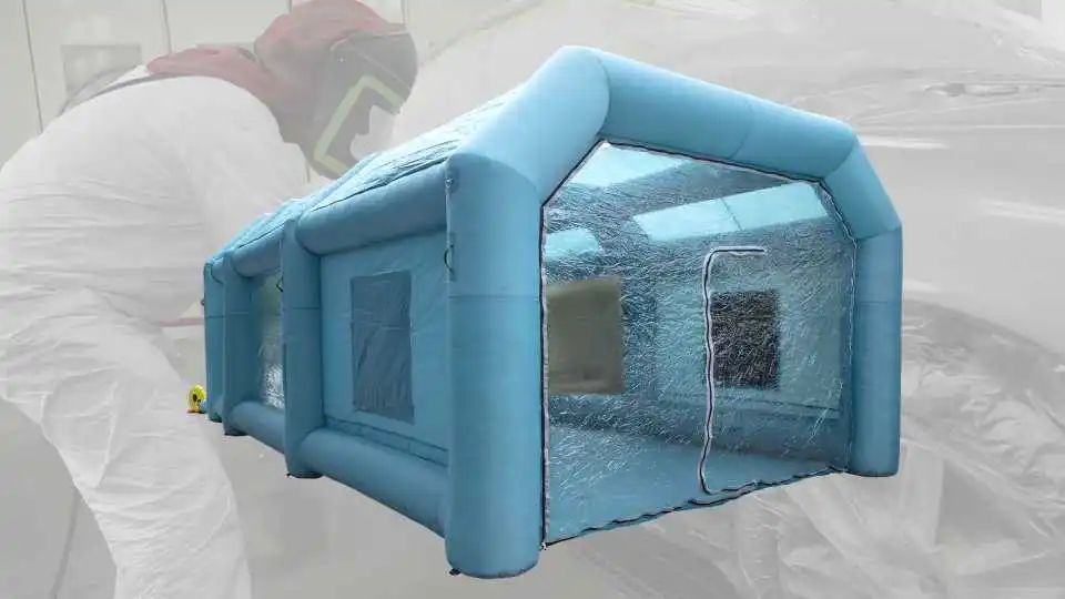 Watch the Inflatable Air Tent in Action – Quick Setup, Spacious Interior, and Ideal for Camping, Events, or Outdoor Adventures