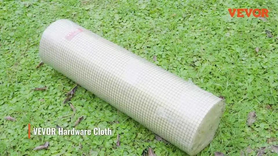 Watch How the VEVOR Welded Wire Mesh Rolls Provide Strong Fencing, Easy Cutting, and Versatile DIY Applications in This Real-Use Demonstration