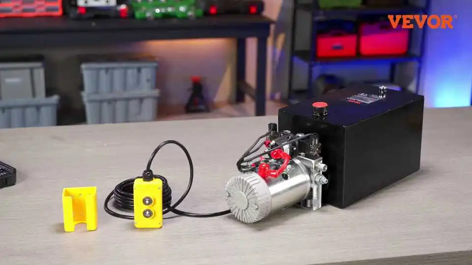 VEVOR 20 Quart hydraulische pomp voor kiepwagens – Betrouwbare hefkracht voor uw zware taken