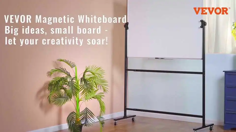 VEVOR Dry Erase Magnetic Whiteboard Demo — Installation, Features & Practical Office Use Guide