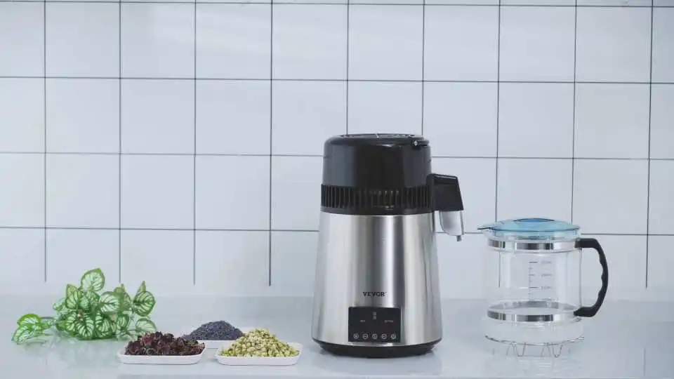 VEVOR Water Distiller Machine Demo — Step By Step Guide To Clean, Operate & Maintain