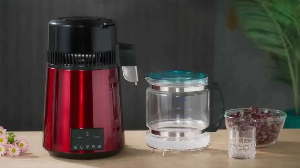 Destilador de agua VEVOR para el hogar: Guía paso a paso, uso y características