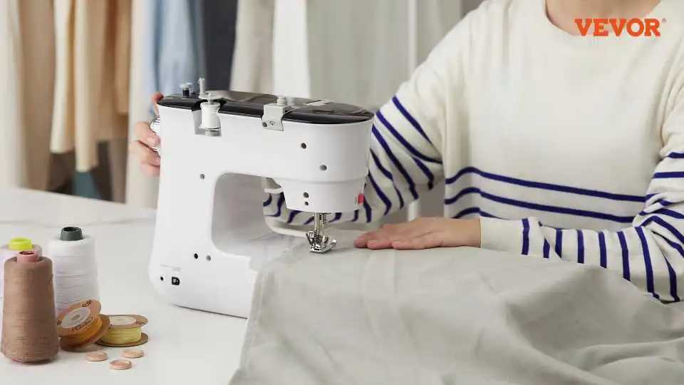 Cómo usar y características principales de la máquina de coser manual portátil VEVOR
