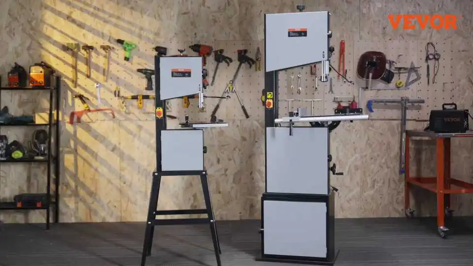 Watch How the VEVOR Best Benchtop Bandsaw Delivers Precise Cuts for Woodworking and Metal Projects with Steady Performance and Powerful Motor