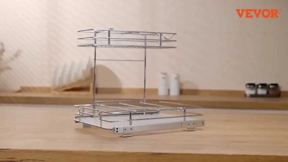 Demo degli organizzatori per mobili da cucina estraibili VEVOR: guida completa all'installazione e caratteristiche