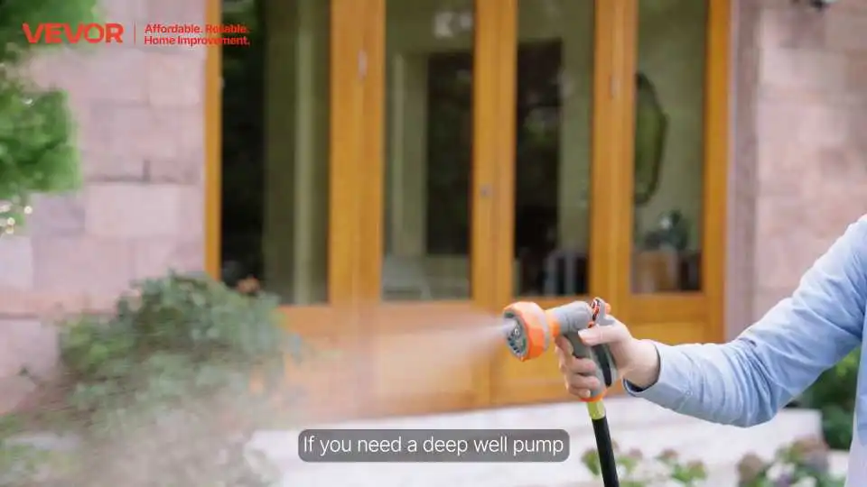 Demostración de instalación y uso de la bomba sumergible de acero inoxidable VEVOR: una solución eficiente para el bombeo de agua en pozos profundos.