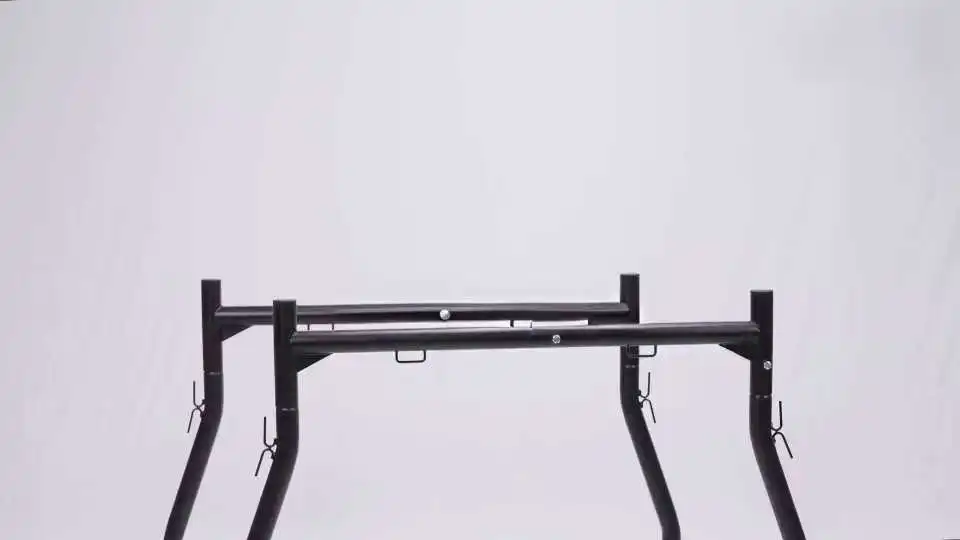 Vea cómo el portakayaks VEVOR para camioneta ofrece un soporte robusto para kayaks, escaleras y equipo, con una instalación sencilla y un sistema de portaequipajes confiable.