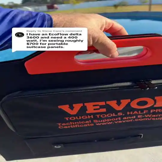 Guía completa de paneles solares VEVOR para autocaravanas: kit plegable económico y de alto rendimiento.
