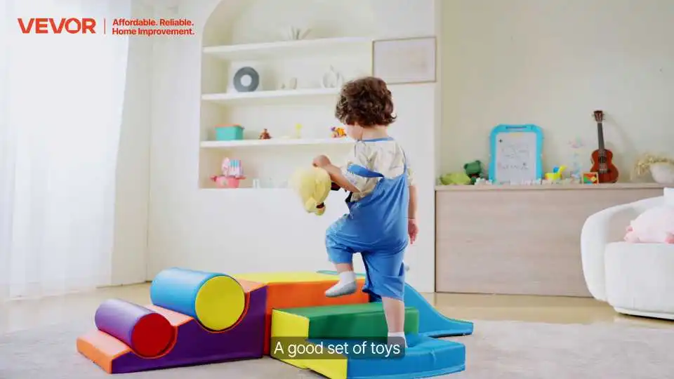 Schritt-für-Schritt-Anleitung: Kletterblöcke aus Schaumstoff für Kleinkinder – Aufbau & Spiel