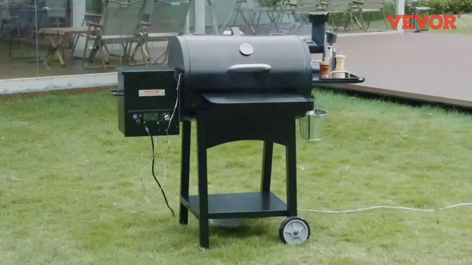 Watch Our Offset Smoker Grill Video Demonstration Showcasing Large Capacity, Even Heat Distribution, and Authentic Smoky Flavor for Outdoor Cooking Enthusiasts