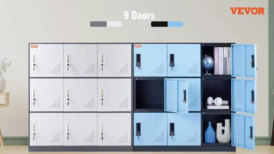 Smart Usage & Features of the VEVOR Metal Locker Storage Cabinet
